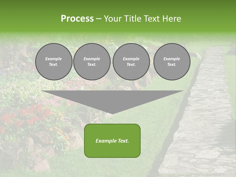Day Landscape Freshness PowerPoint Template