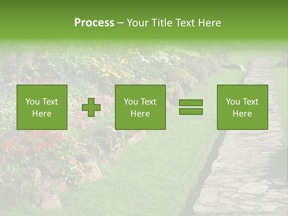 Day Landscape Freshness PowerPoint Template