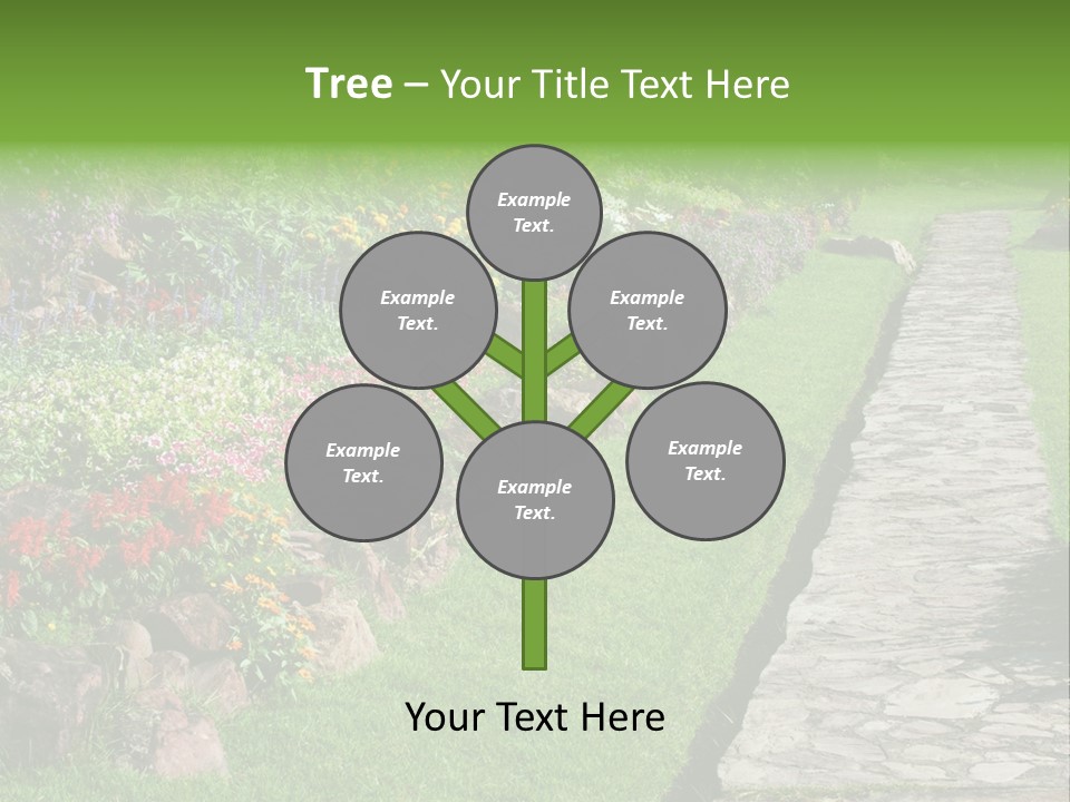 Day Landscape Freshness PowerPoint Template