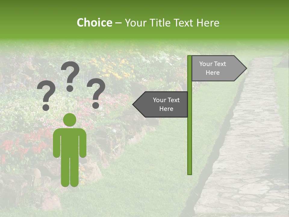 Day Landscape Freshness PowerPoint Template