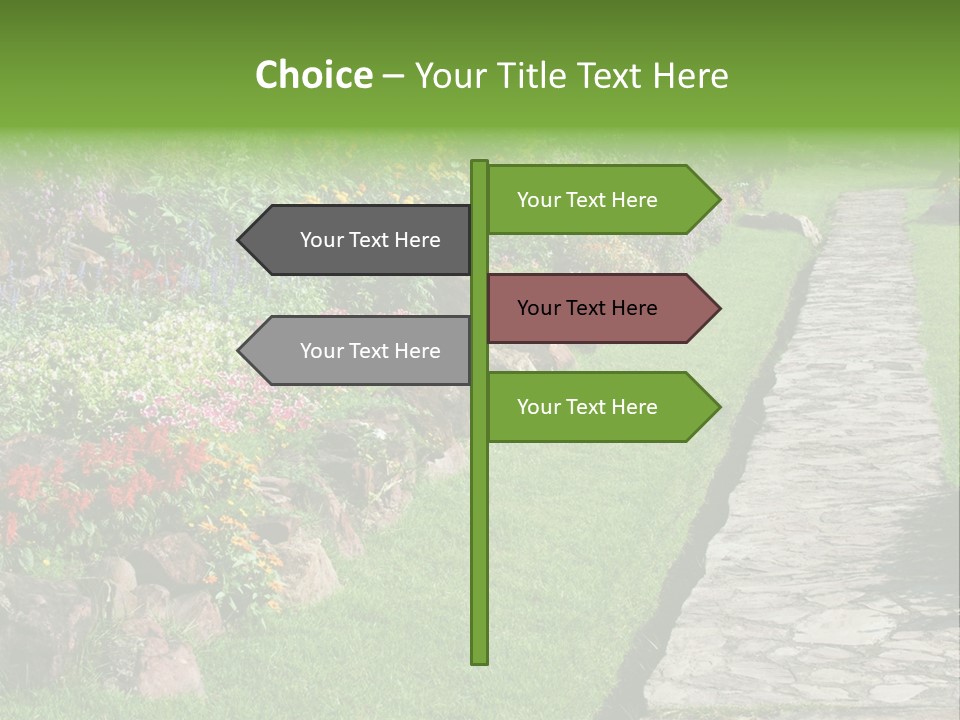 Day Landscape Freshness PowerPoint Template