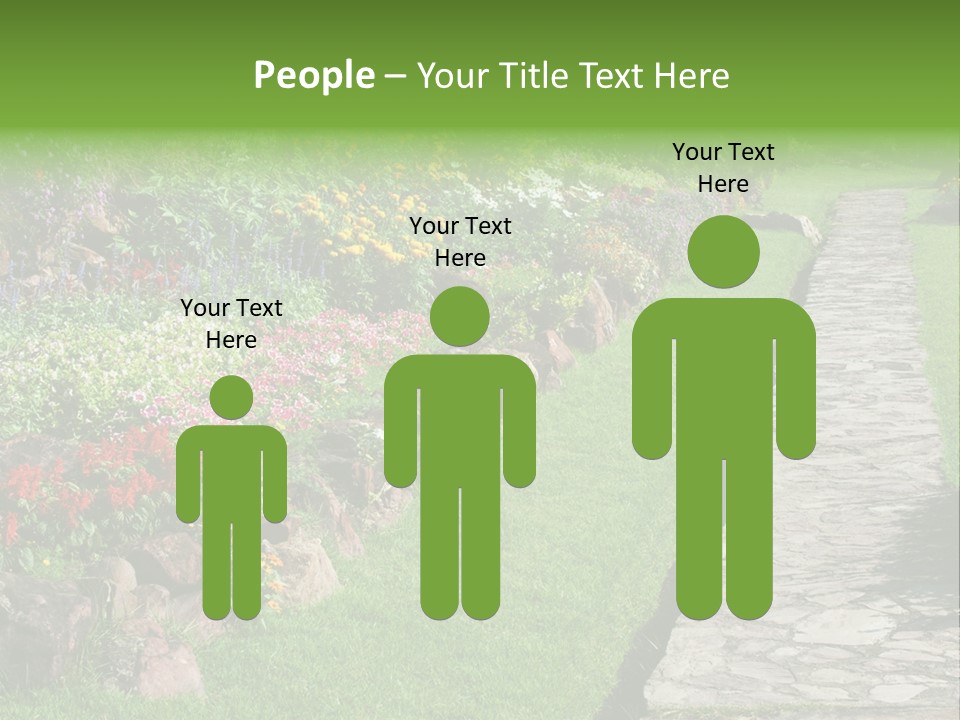 Day Landscape Freshness PowerPoint Template