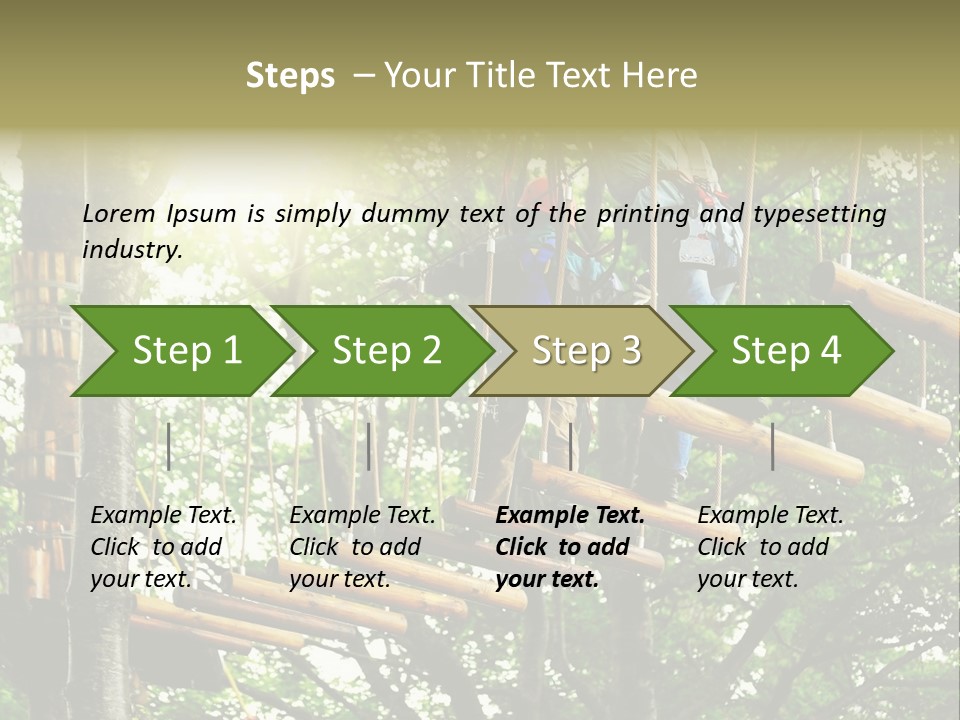 Skill Brave Danger PowerPoint Template