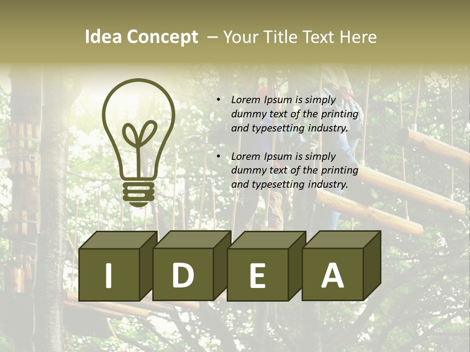 Skill Brave Danger PowerPoint Template