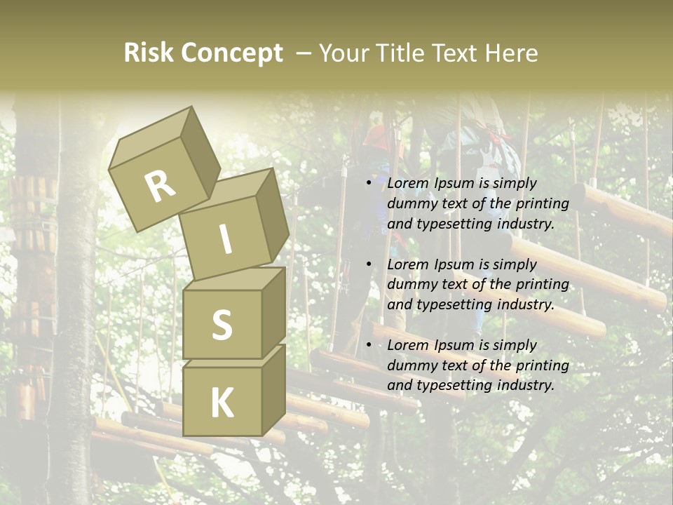 Skill Brave Danger PowerPoint Template