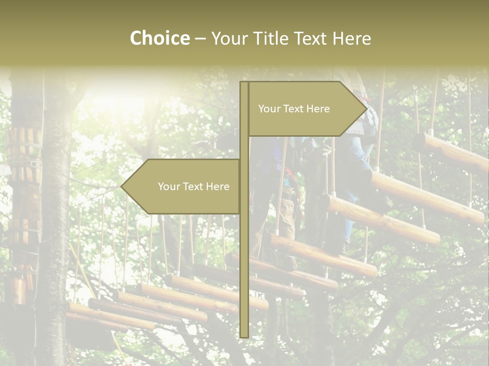 Skill Brave Danger PowerPoint Template