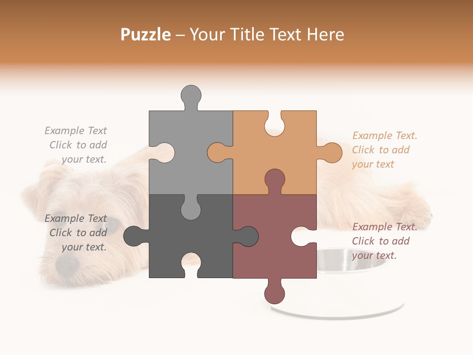 Pet Dish Tongue PowerPoint Template