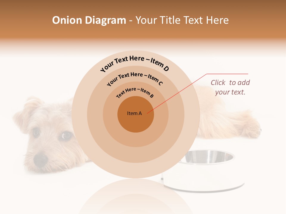 Pet Dish Tongue PowerPoint Template