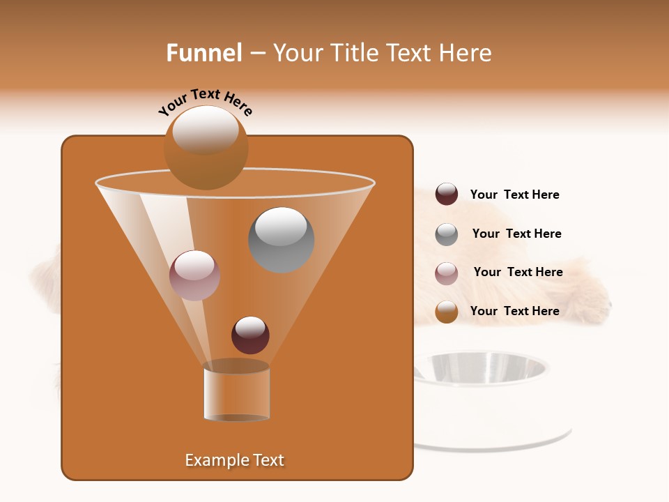 Pet Dish Tongue PowerPoint Template