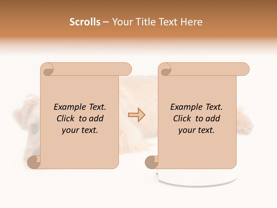 Pet Dish Tongue PowerPoint Template