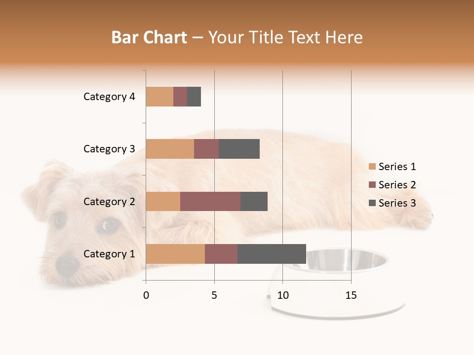 Pet Dish Tongue PowerPoint Template