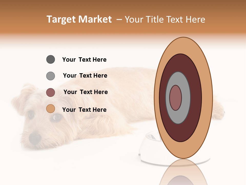 Pet Dish Tongue PowerPoint Template