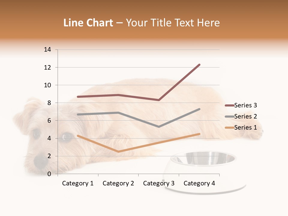 Pet Dish Tongue PowerPoint Template