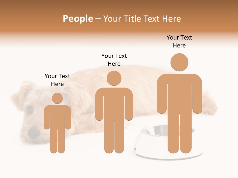 Pet Dish Tongue PowerPoint Template