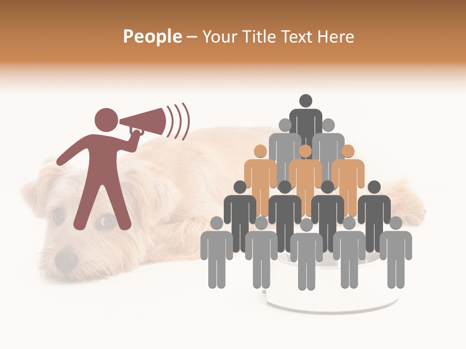 Pet Dish Tongue PowerPoint Template