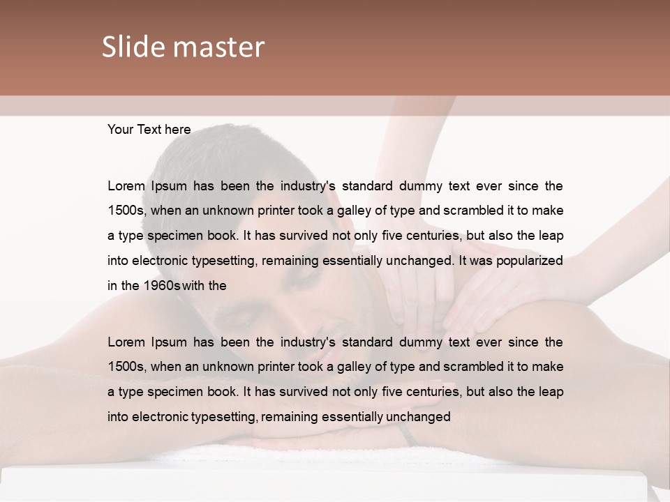 Health Joy White PowerPoint Template