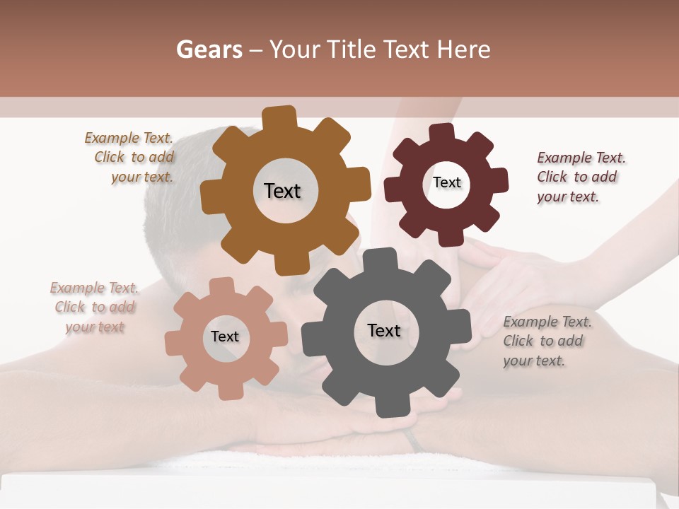 Health Joy White PowerPoint Template