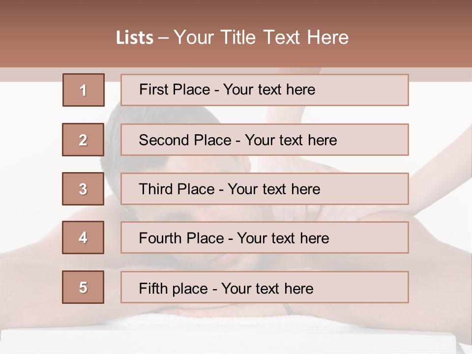 Health Joy White PowerPoint Template