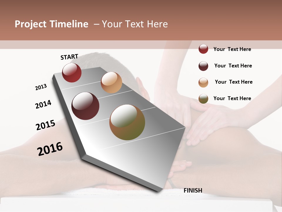 Health Joy White PowerPoint Template