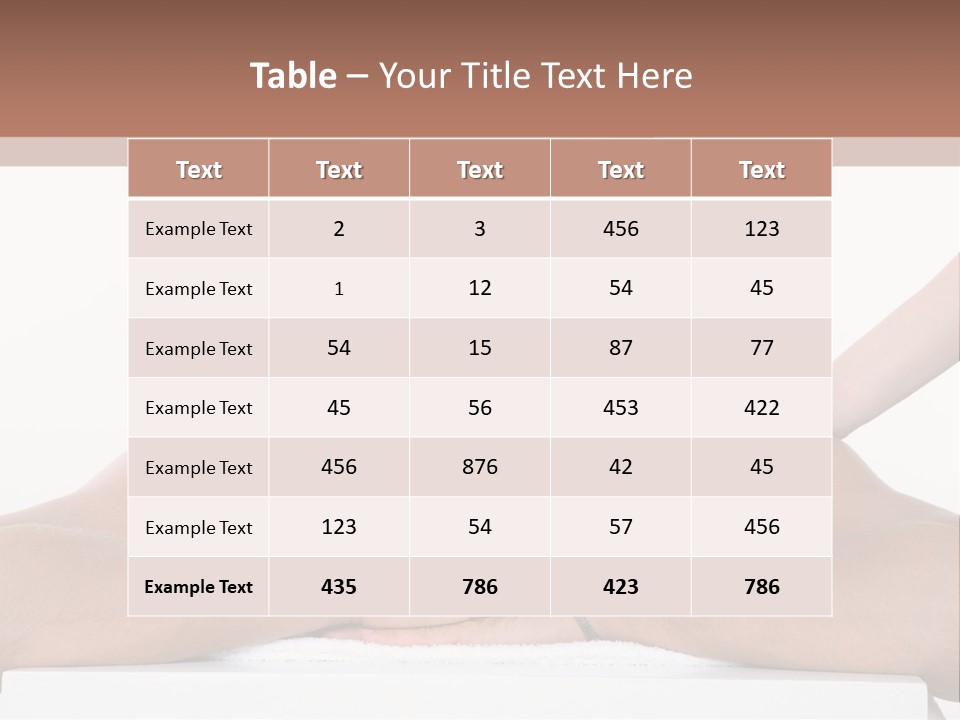 Health Joy White PowerPoint Template