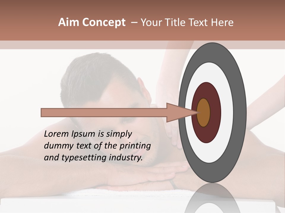 Health Joy White PowerPoint Template