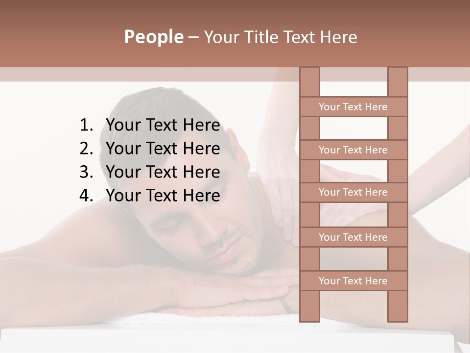 Health Joy White PowerPoint Template