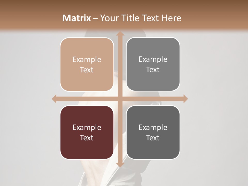 Romantic Skin Dress PowerPoint Template