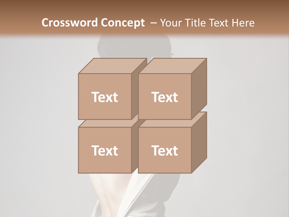 Romantic Skin Dress PowerPoint Template