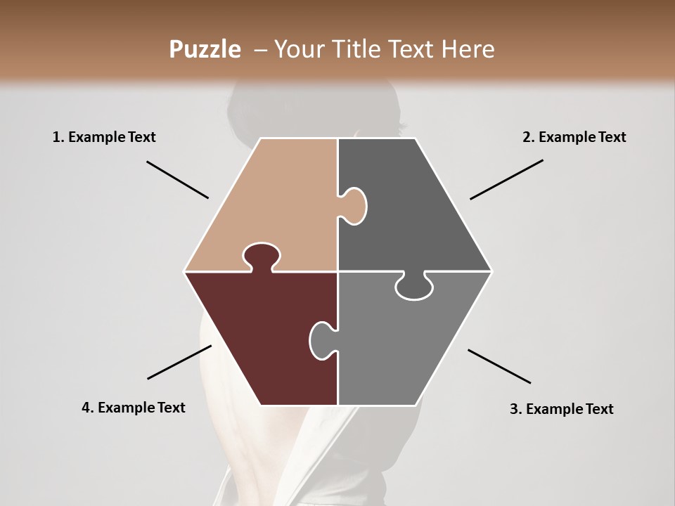 Romantic Skin Dress PowerPoint Template