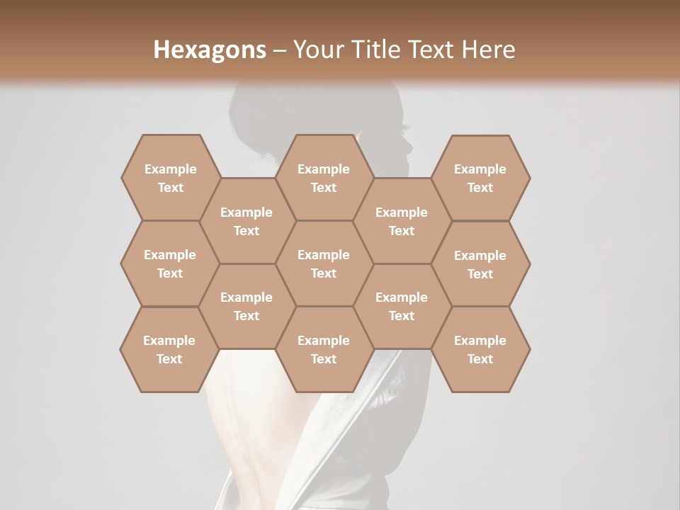 Romantic Skin Dress PowerPoint Template