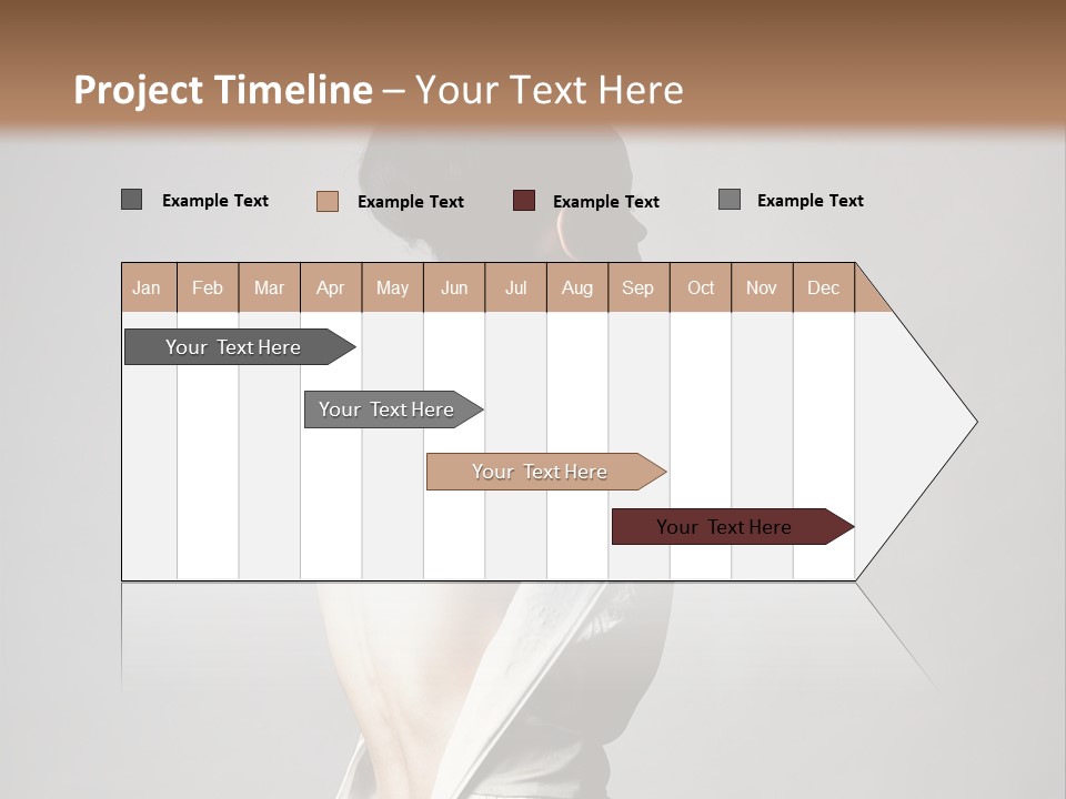 Romantic Skin Dress PowerPoint Template