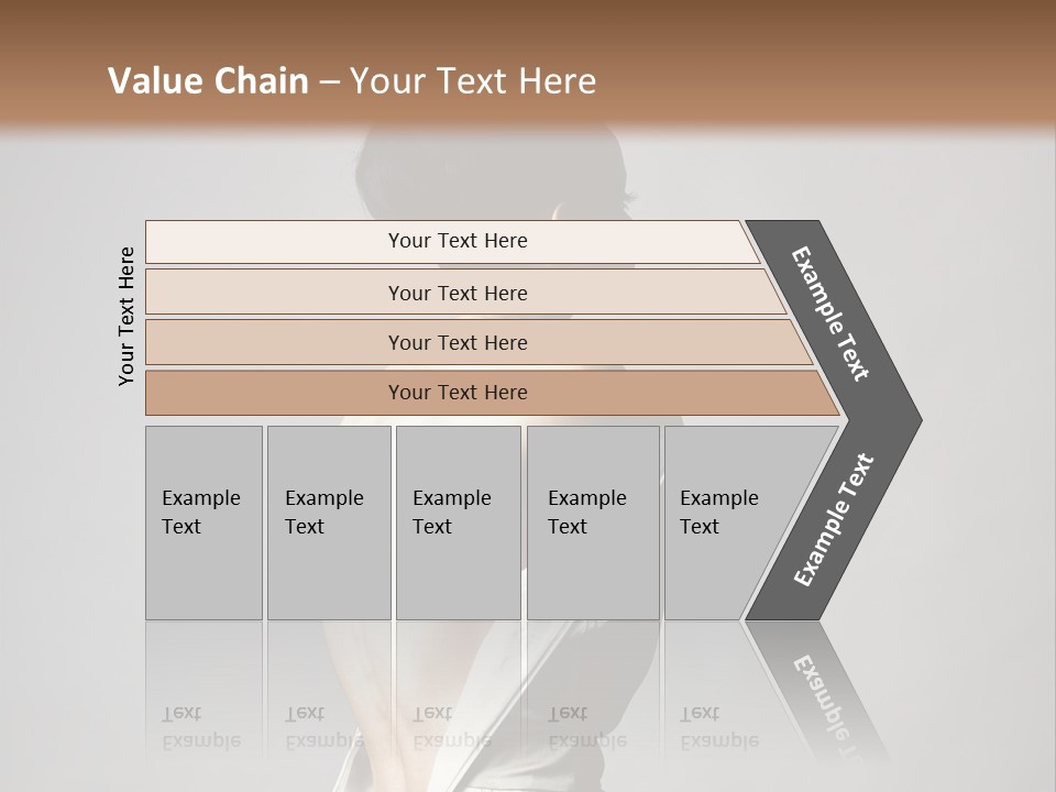 Romantic Skin Dress PowerPoint Template