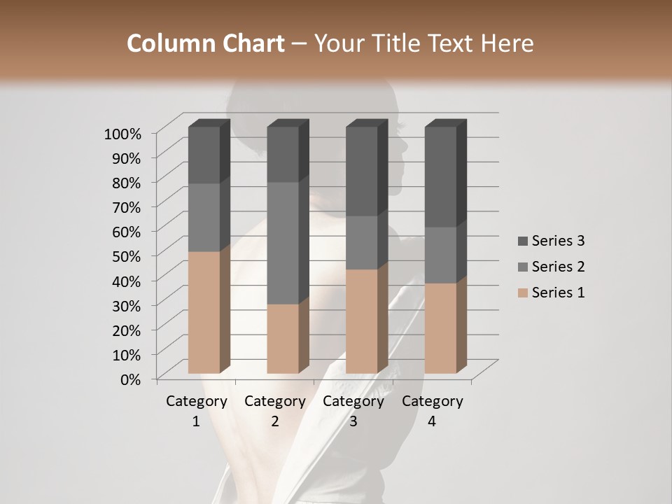 Romantic Skin Dress PowerPoint Template