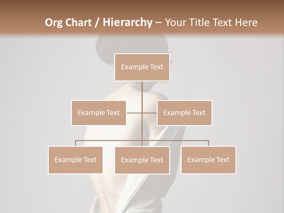 Romantic Skin Dress PowerPoint Template
