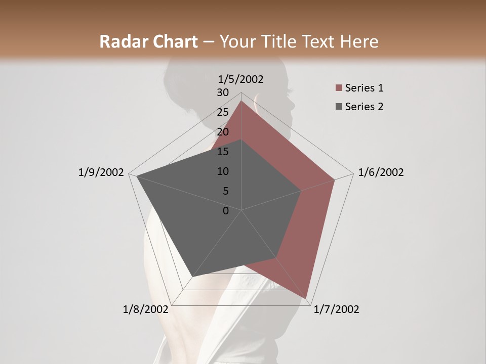 Romantic Skin Dress PowerPoint Template
