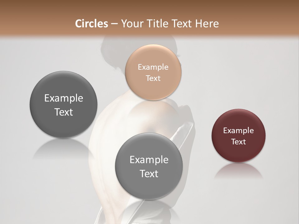 Romantic Skin Dress PowerPoint Template