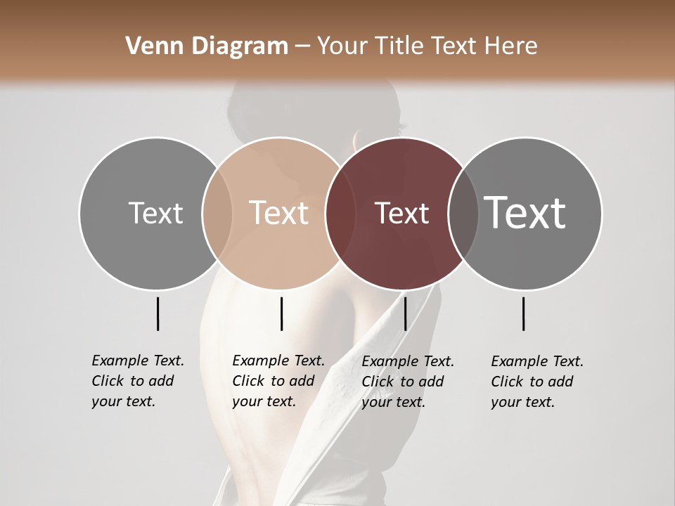 Romantic Skin Dress PowerPoint Template