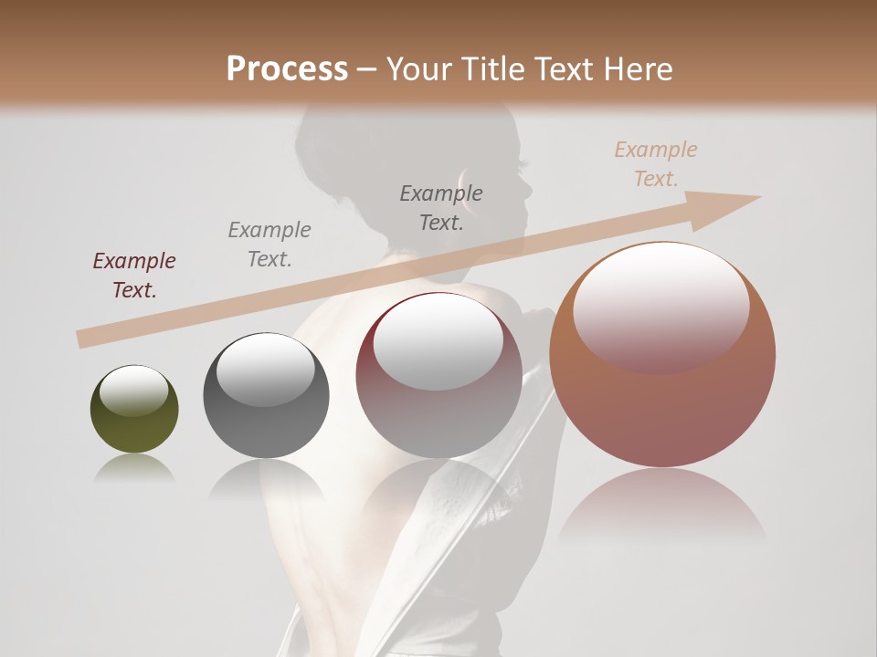 Romantic Skin Dress PowerPoint Template