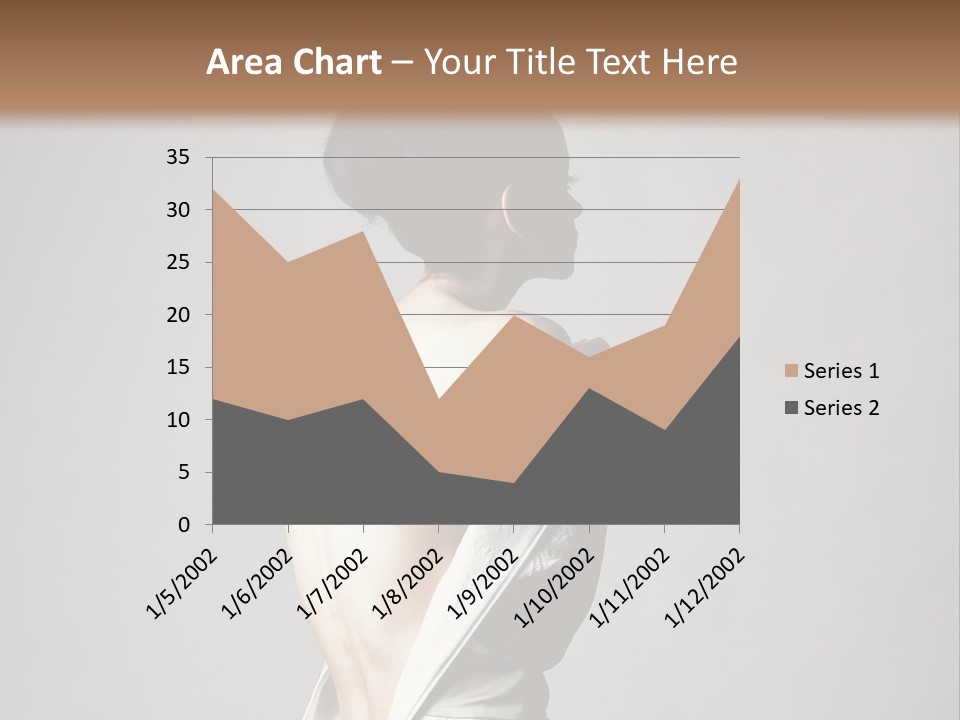 Romantic Skin Dress PowerPoint Template