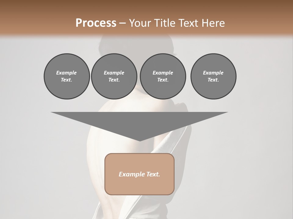 Romantic Skin Dress PowerPoint Template