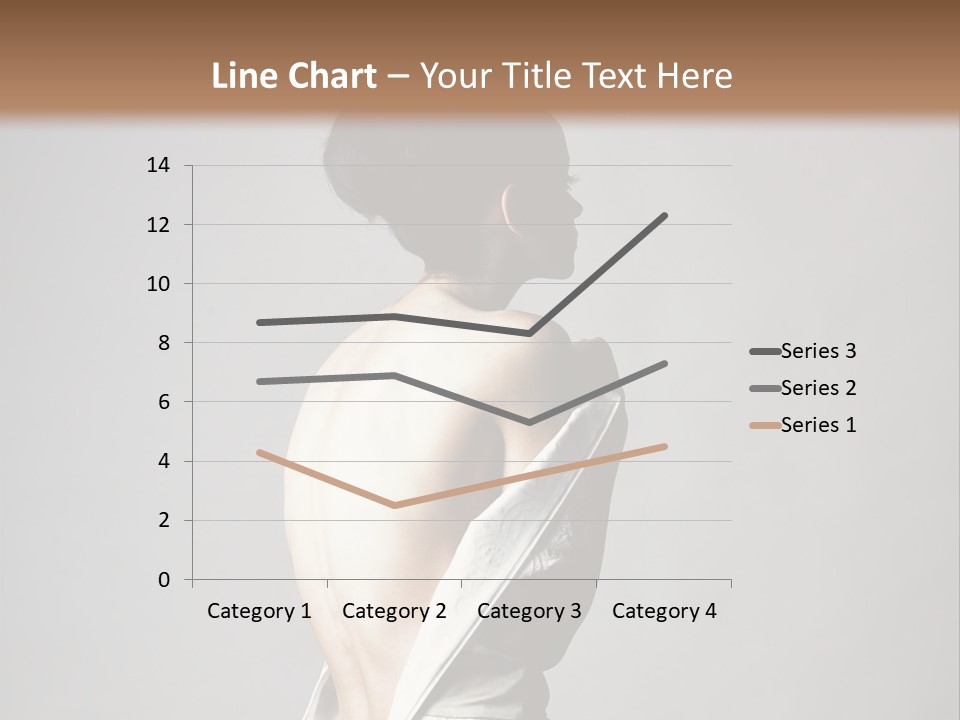 Romantic Skin Dress PowerPoint Template