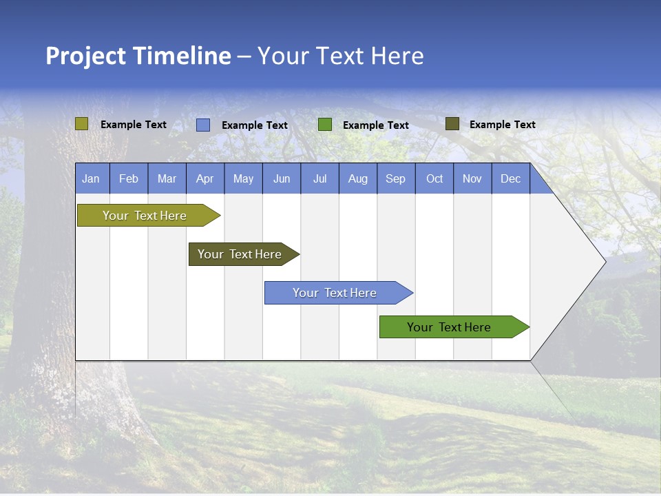 Sumava Mountainous Countryside PowerPoint Template