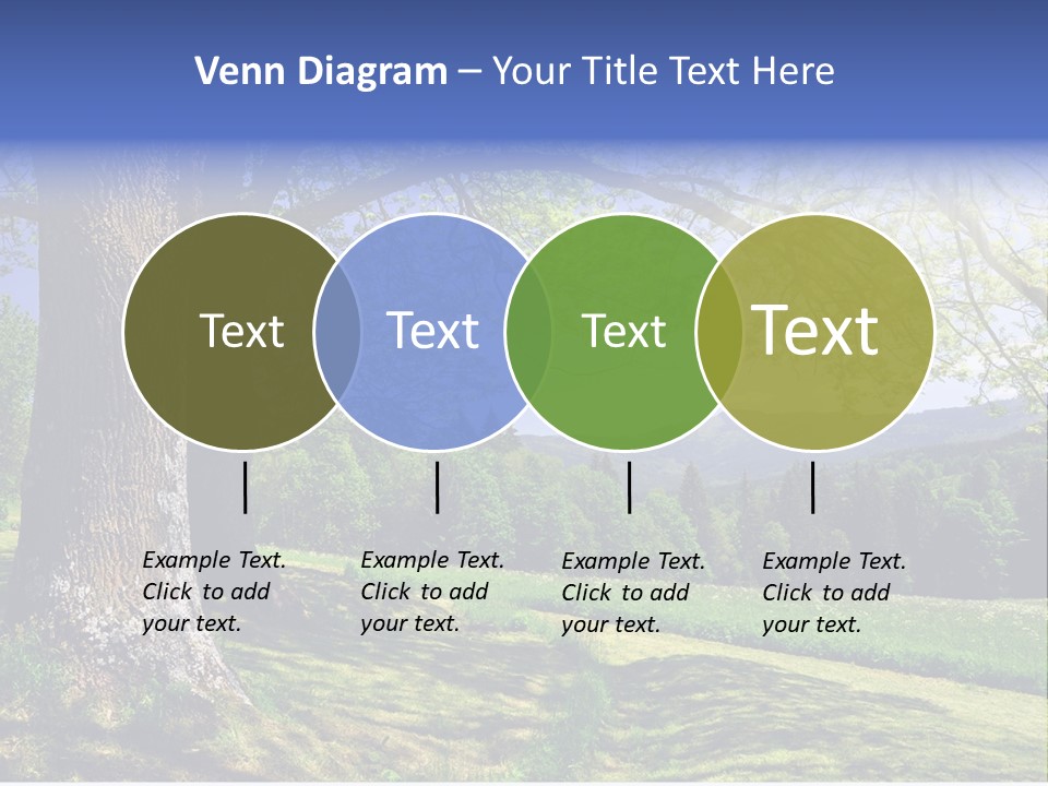 Sumava Mountainous Countryside PowerPoint Template