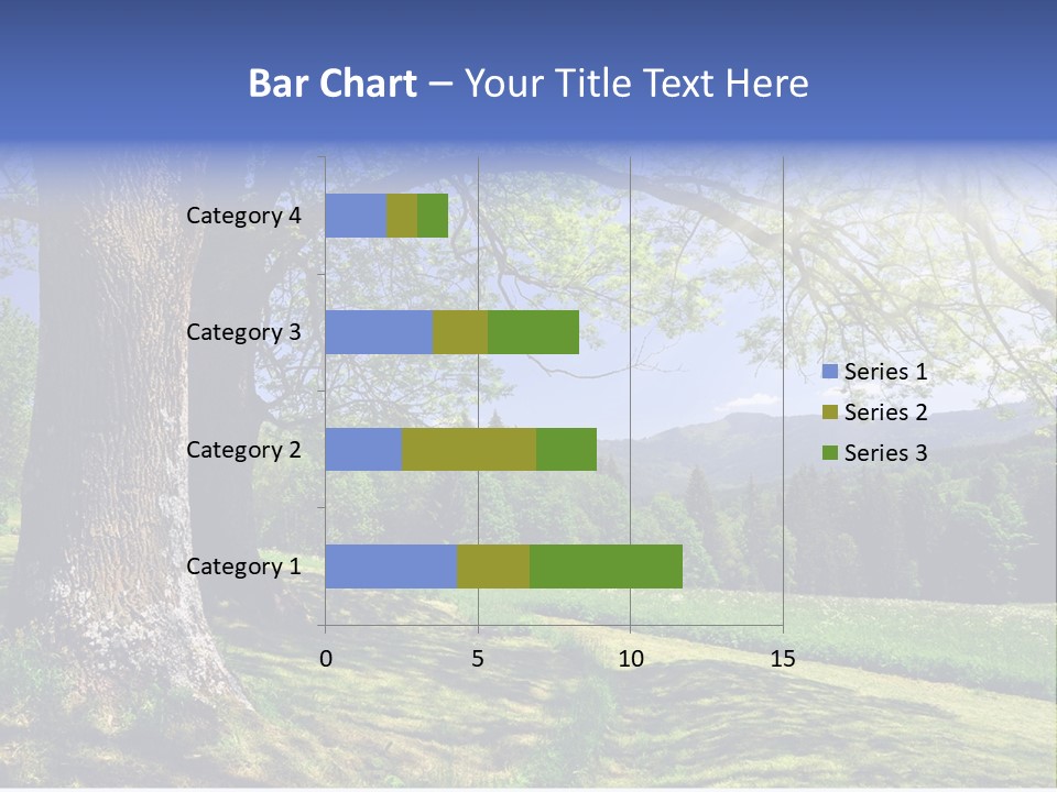 Sumava Mountainous Countryside PowerPoint Template
