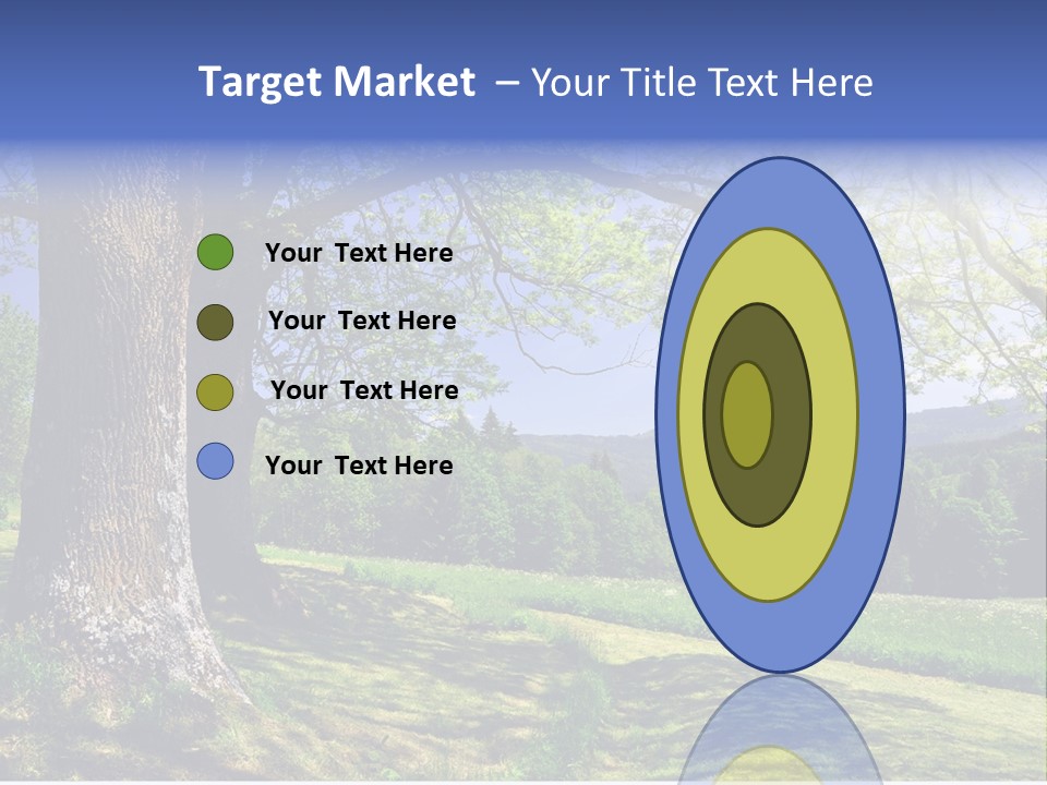 Sumava Mountainous Countryside PowerPoint Template