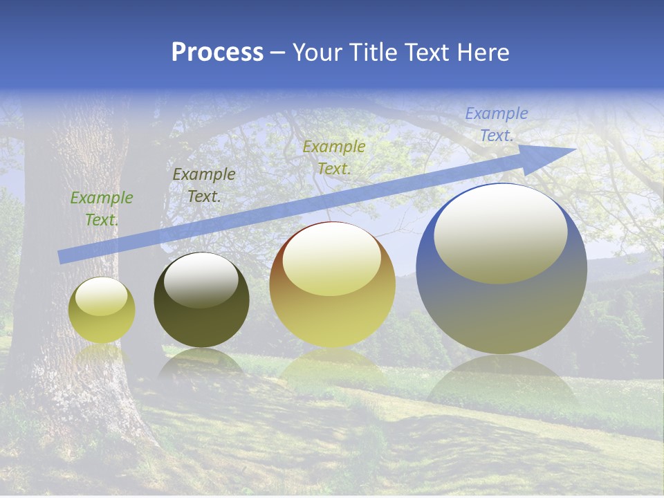 Sumava Mountainous Countryside PowerPoint Template