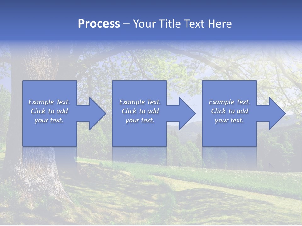 Sumava Mountainous Countryside PowerPoint Template