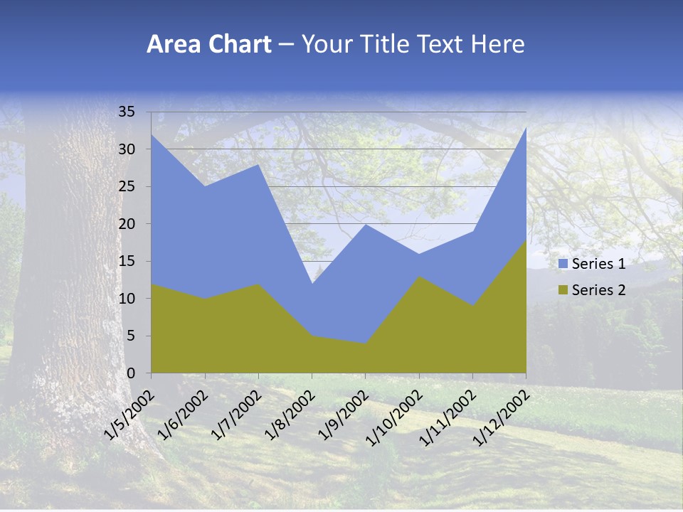 Sumava Mountainous Countryside PowerPoint Template