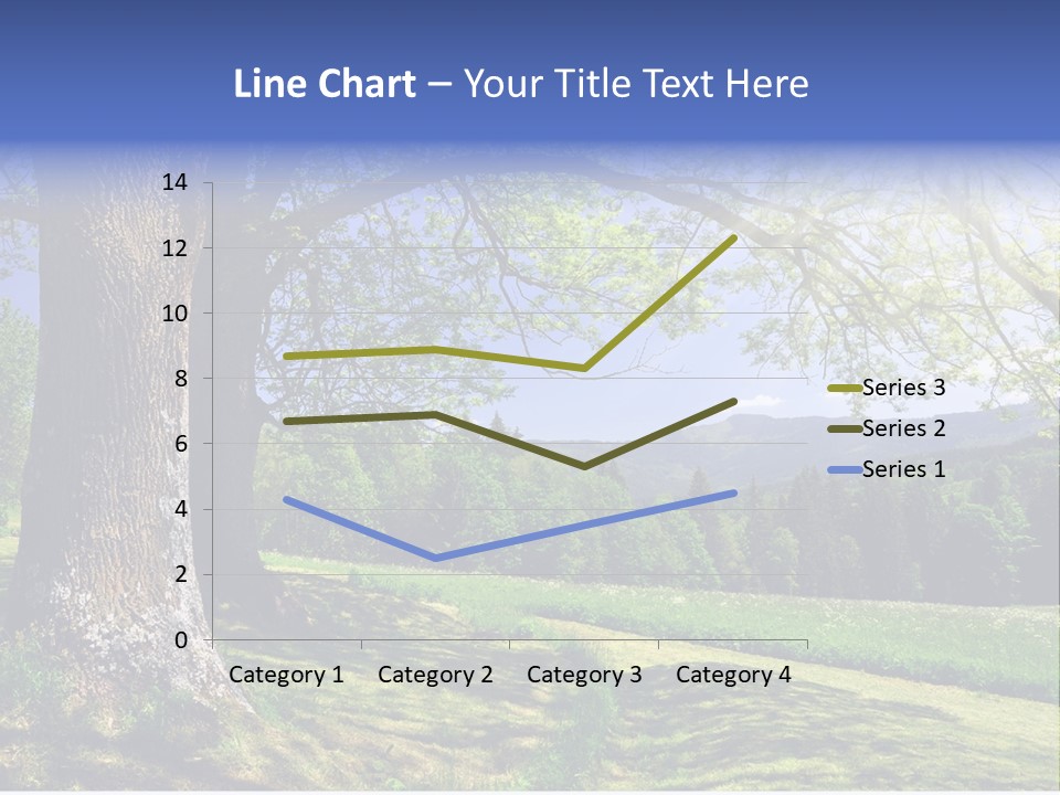 Sumava Mountainous Countryside PowerPoint Template