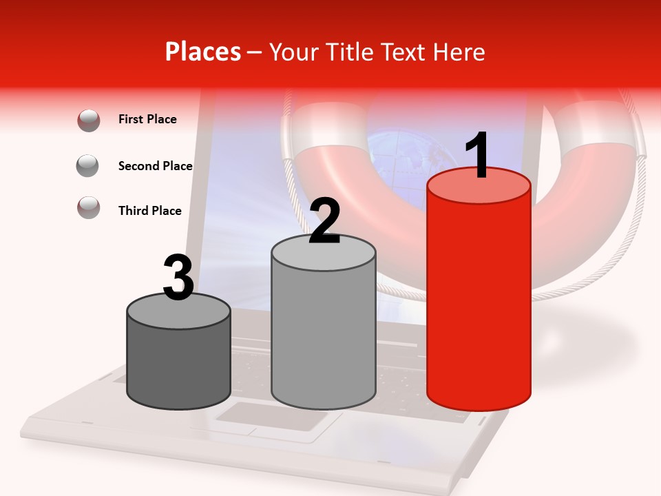 Lifesaver Antivirus Concept PowerPoint Template